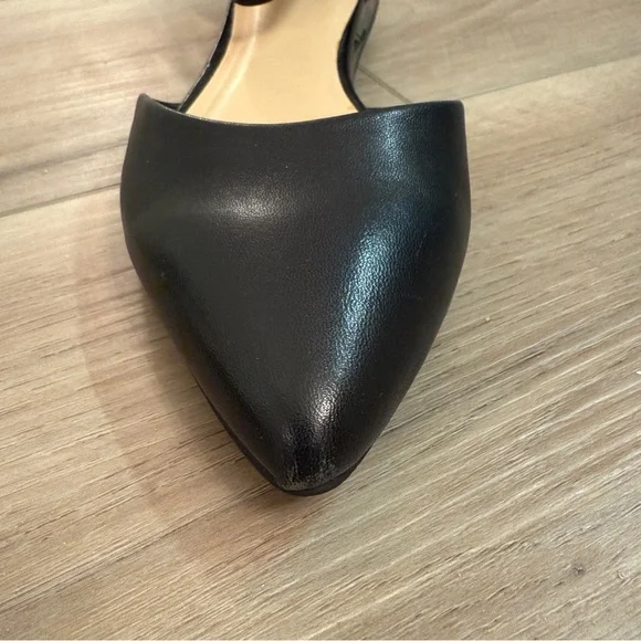 Bleecker & Bond| EUC Women’s Black Ankle Strap Ballet Flats in Size 7 - Picture 6 of 12